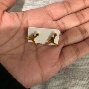 Jordan Jumpman Earrings💛